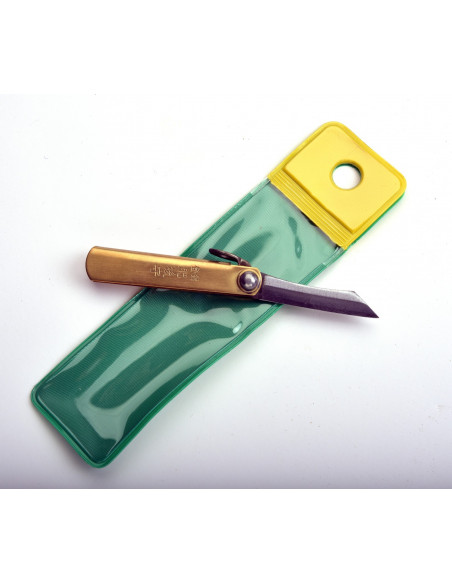 Mame -Mini Higonokami Motosuke Nagao Manche en laiton