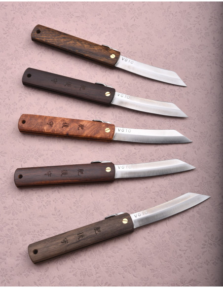 Higonokami Nagao - Manche  bois - Persimonn