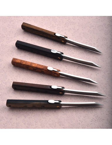 Higonokami Nagao - Manche  bois - Bois de  fer...