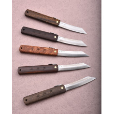 Higonokami Nagao - Manche  bois - Loupe d'amboine