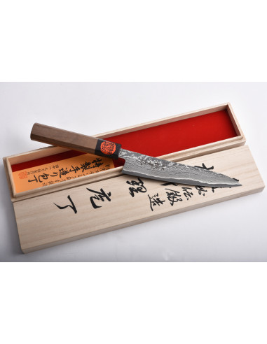 Shigeki Tanaka -Petty Knife "Hayate" SGII/damas - 150 mm- Manche traditionnel