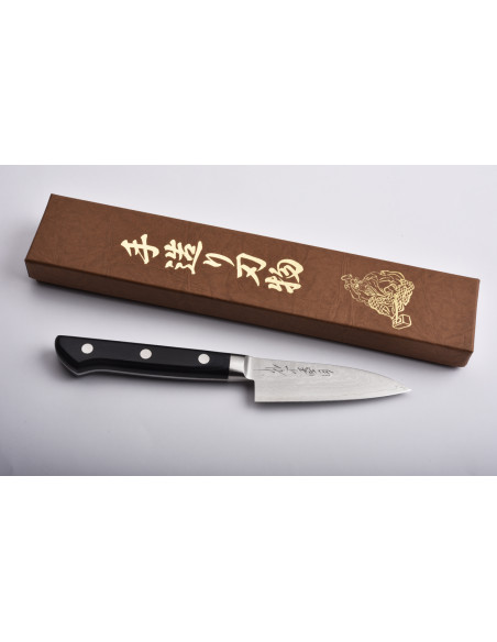 Couteau d'office damas - Miki Hamono - 80 mm