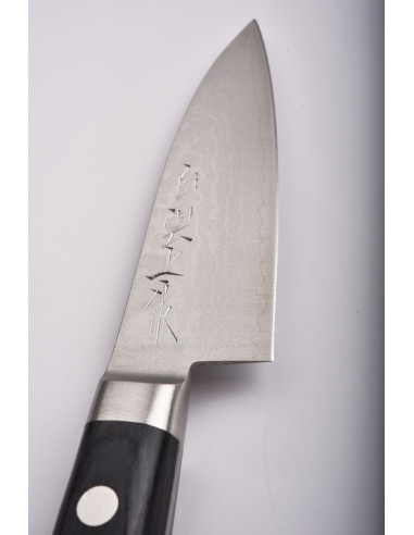 Couteau d'office damas - Miki Hamono - 80 mm