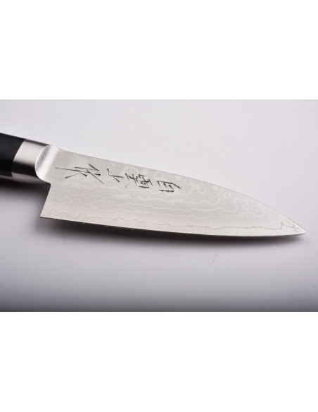 Couteau d'office damas - Miki Hamono - 80 mm