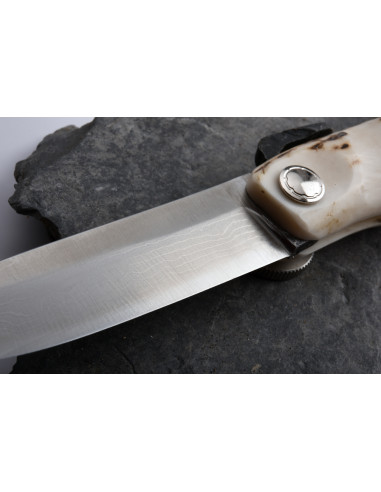 Higonokami Nagao bois de  cerf et damas