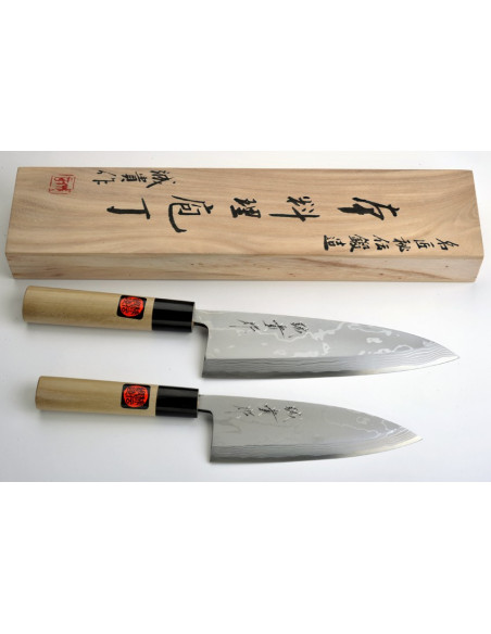 Deba Tanaka 210 mm damas (émouture unilatérale traditionnelle, droitier)