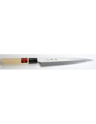 Yanagiba 270 mm (sashimi) -  Shigeki Tanaka  (émouture unilatérale traditionnelle, droitier)