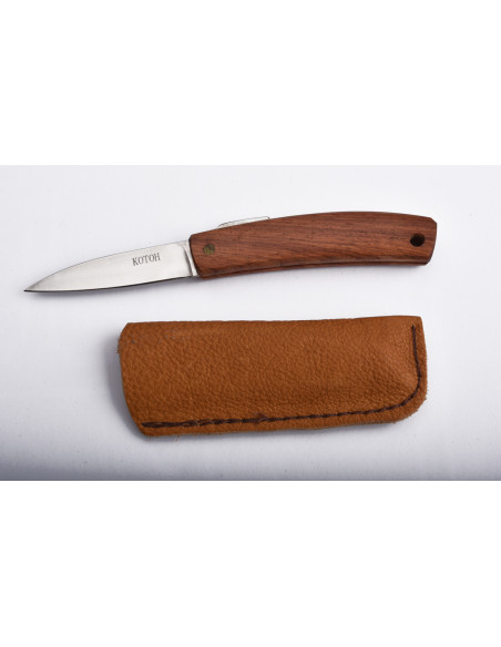 Higo naifu  amboine par Yoshimi kotoh - petit  modèle en étui