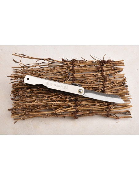 Higonokami  Nagao Kanekoma Full steel Argent- Petit