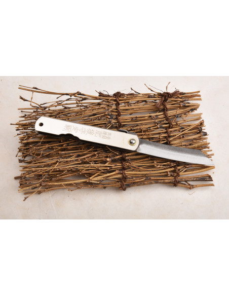 Higonokami  Nagao Kanekoma Full steel Argent- Moyen