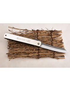 Higonokami  Nagao Kanekoma Full steel Argent- Grand