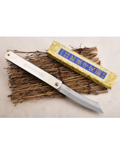 Higonokami  Nagao Kanekoma Warikomi Argent- Grand