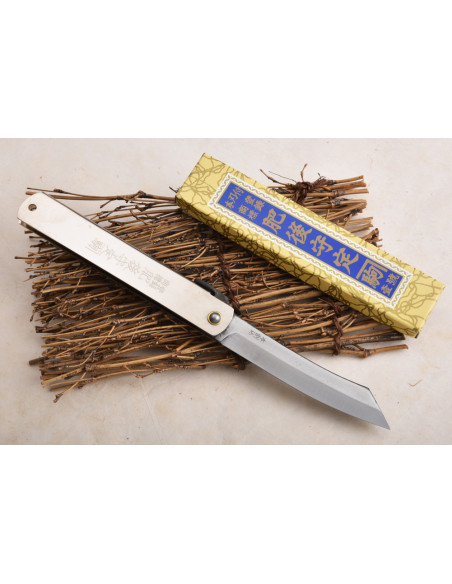 Higonokami  Nagao Kanekoma Warikomi Argent- Grand