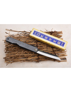 Higonokami  Nagao Kanekoma gris patiné aogami