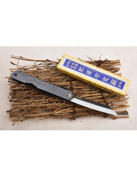 Higonokami  Nagao Kanekoma gris patiné aogami