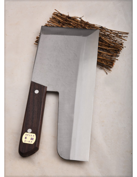 Couteau à soba, udon, ramen - Miki Hamono - Emouture  unilatérale - Inox AUS8