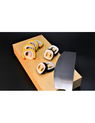 Couteau à Maki-sushi, sushi pressés et rolls -...