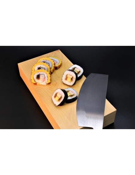 Couteau à Maki-sushi, sushi pressés et rolls - Miki Hamoni - 240 mm