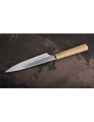 Rare Petty knife Honyaki 150 mm par Mizuno...