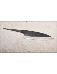 Lame  Kyusakichi Funayuki Kurouchi 155 mm - Blue paper steel