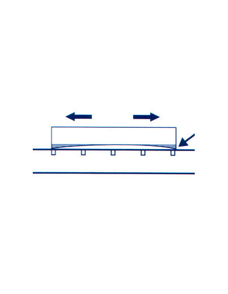 Pierre de  surfaçage et d'aplanissement Suehiro grain 280. Avec boîte
