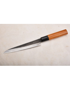 Yoshida Hamono - Petty Blue paper steel Kurouchi 150mm -...
