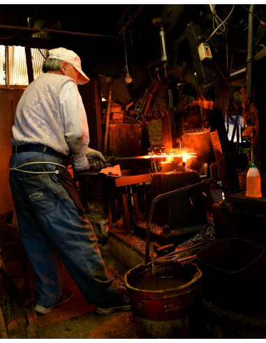 Tomita Gokunantetsu medium higo naifu - Ran ba