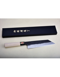 Yoshida Hamono - Bunka 190 mm- Blue paper steel Kurouchi...