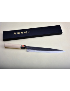 Yoshida Hamono - Sujihiki 240 mm- Blue paper steel...