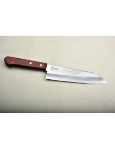 Yoshida Hamono - Santoku  Modèle Kyudo- Lame en Gin3...