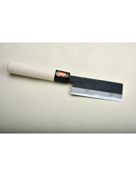 Yoshida Hamono - Kyusakichi - Nakiri - Lame de 100 mm  - Manche magnolia/résine