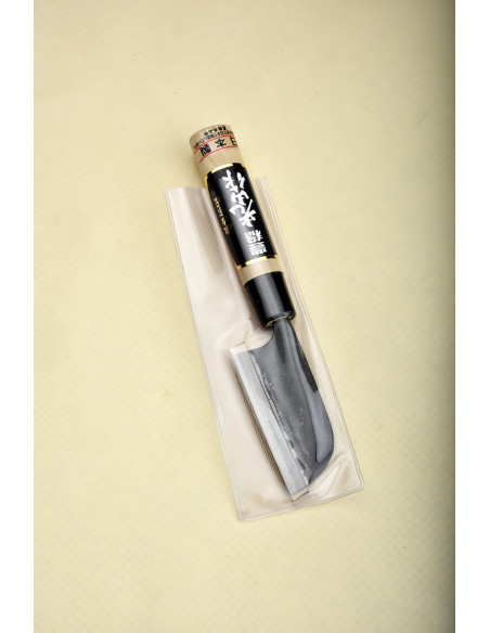 Hounen Mitsuyama - Higenekiri Hocho - Lame de 75 mm- Couteau à légumes - Manche magnolia/résine