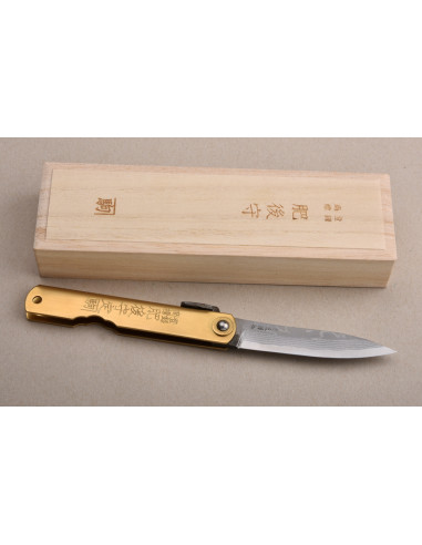 Higonokami Nagao -  Tiger & bamboo - Manche...