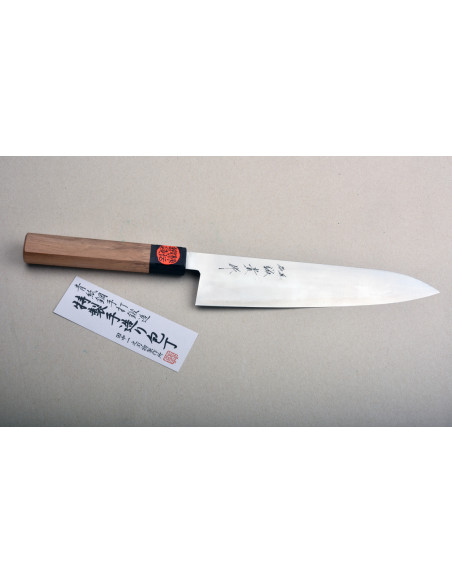 Gyuto 210mm - Shigeki Tanaka - sanmai Blue steel (aogami)