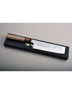 Nakiri 165 mm - Shigeki Tanaka - sanmai damas/VG10