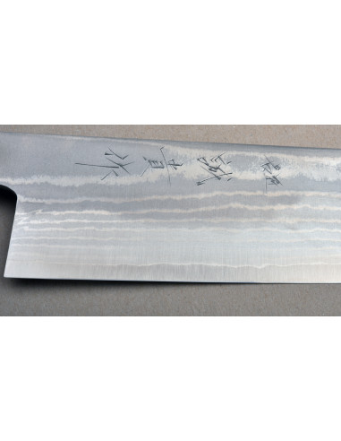Nakiri 165 mm - Shigeki Tanaka - sanmai damas/VG10