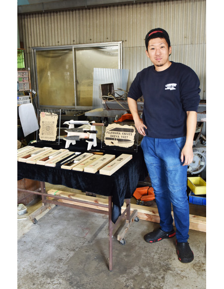 Honesuki Tsuchime Aogami N°2 - Fujiwara Okeya - 155 mm