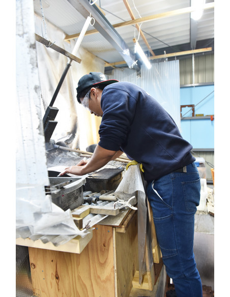 Nakiri Tsuchime VG10 - Fujiwara Okeya - 165 mm