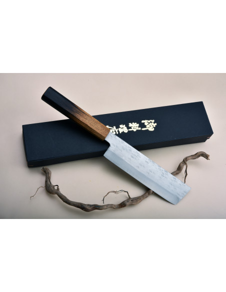 Nakiri Tsuchime VG10 - Fujiwara Okeya - 165 mm