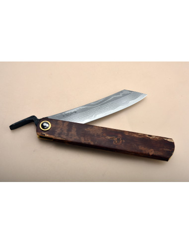 Higonokami Nagao  Kabazaiku damas - Manche 120 mm