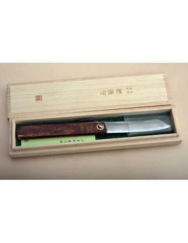 Higonokami Nagao  Kabazaiku damas - Manche 120 mm