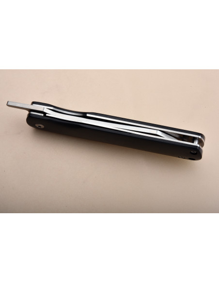 Higonokami  Nagao Kanekoma Liner lock - Manche pakkawood