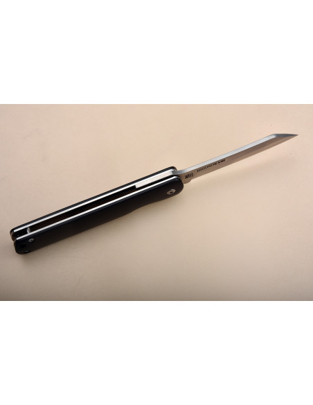 Higonokami  Nagao Kanekoma Liner lock - Manche pakkawood