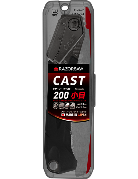 Razorsaw -  Scie japonaise fermante Cast 5223, lame de 2OO  denture  fine