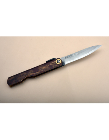 Higonokami Nagao damas feuille de  bambou damas...