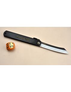 Higonokami  Nagao Kanekoma Manche Noir 120 mm -  Lame...