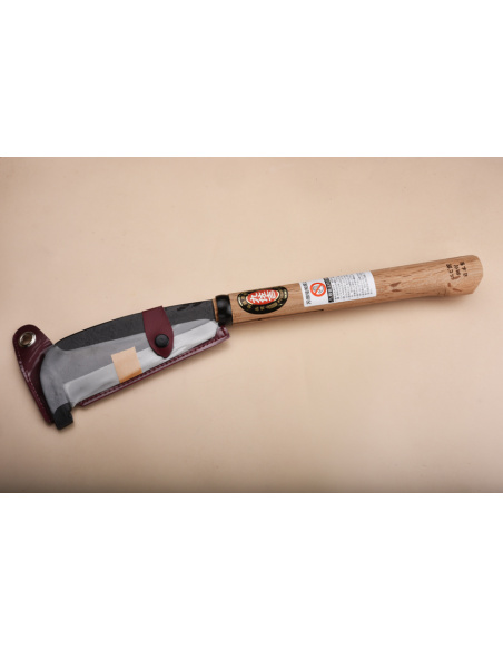 Machette traditionnelle japonaise Ebi nata - manche 240 mm - Kyusakichi
