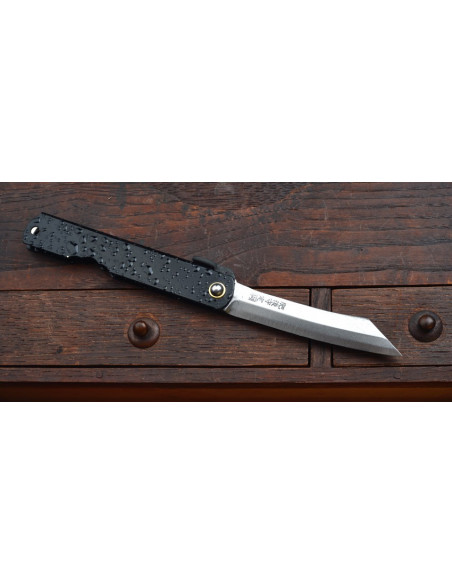 Higonokami Nagao - Gouttes d'eau - Noir