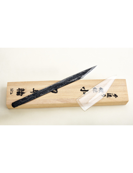 Kiridashi Kogatana damas (Suminagashi) - "Nenrin" 12 mm - Mikisho Hamono (Mikisyo Hamono Honpo)