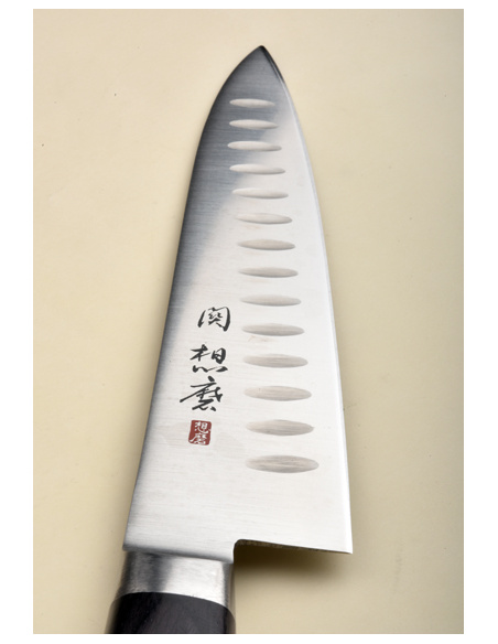 Souma Seki- Gyuto 180 mm -  Chrome/molybdène- Granton edge